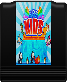 Super Kids - Fanart - Cart - Front (North America) - 436x533