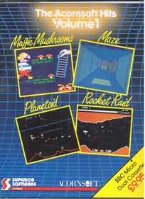 The Acornsoft Hits Volume 1 - Box - Front (United Kingdom) - 726x1000