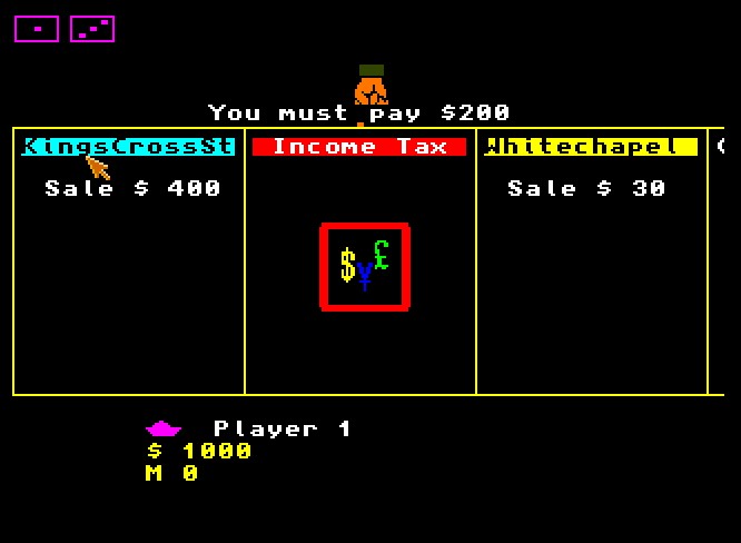 Illustration of Monopoly (Mick Software)