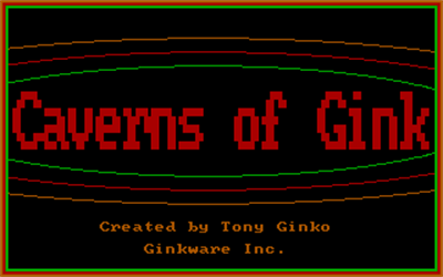 Caverns of Gink - Screenshot - Game Title (null) - 320x200