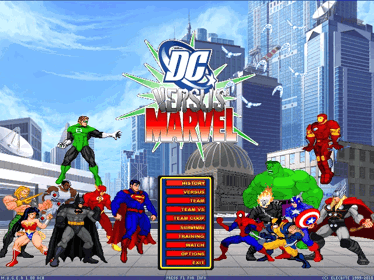 DC vs. Marvel - Screenshot - Game Title (null) - 640x480
