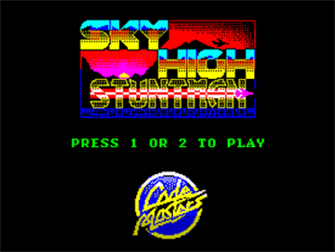 Sky High Stuntman  - Screenshot - Game Select (null) - 349x262