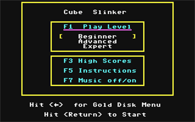 Cube Slinker - Screenshot - Game Title (null) - 320x200