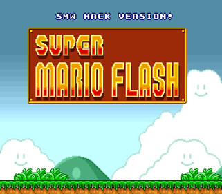 Super Mario Flash - Screenshot - Game Title (null) - 256x224