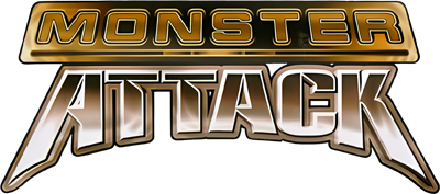 Monster Attack - Clear Logo (Europe) - 400x177
