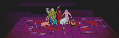 Blood Dungeon - Fanart - Background (World) - 3840x1240