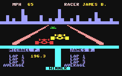 Laps - Screenshot - Gameplay (North America) - 320x200