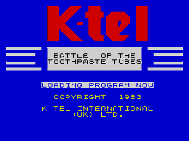 Battle of the Toothpaste Tubes - Screenshot - Game Title (null) - 512x384