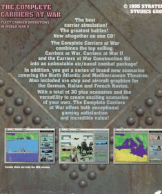 The Complete Carriers at War: Fleet Carrier Operations in World War II - Box - Back (Australia) - 670x800