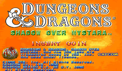Dungeons & Dragons: Shadow Over Mystara - Screenshot - Game Title (null) - 384x224