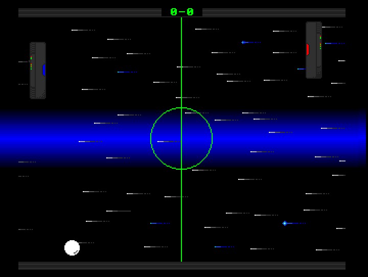 Illustration of Space Pong