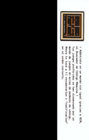 BCM: El Buscador de Codigo - Box - Back (Spain) - 501x778