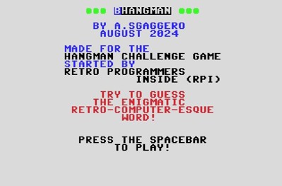 Bhangman - Screenshot - Game Title (null) - 591x390