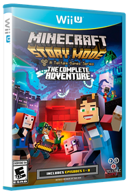 Minecraft: Story Mode: The Complete Adventure - Box - 3D (North America) - 989x1472
