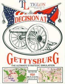 Decision at Gettysburg - Box - Front (North America) - 685x893