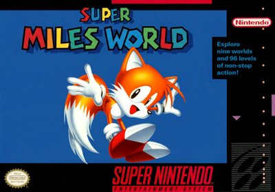 Super Miles World - Fanart - Box - Front (null) - 1548x1080