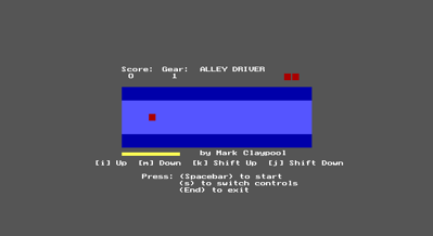 Alley Driver - Screenshot - Game Title (United States) - 640x350