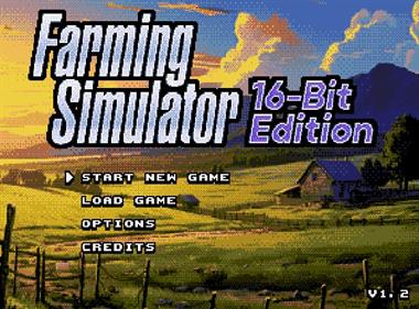 Farming Simulator 16-bit Edition - Screenshot - Game Title (null) - 614x453