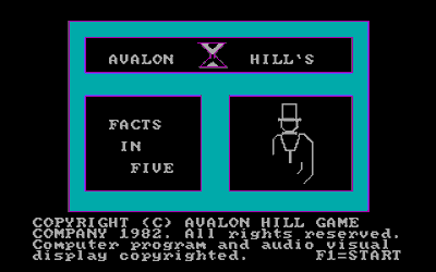 Computer Facts in Five - Screenshot - Game Title (null) - 320x200