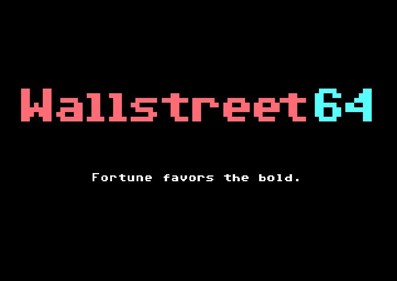 Wall Street 64 - Screenshot - Game Title (null) - 677x479