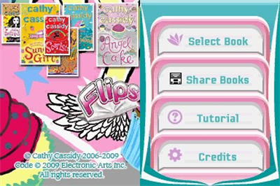 Flips Interactive Books 6 Book Pack: Cathy Cassidy - Screenshot - Game Title (null) - 384x256