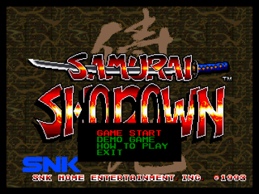 Samurai Shodown - Screenshot - Game Title (World) - 640x480
