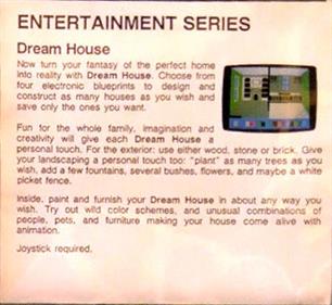 Dream House - Box - Back (North America) - 373x342