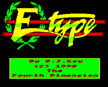 E-Type - Screenshot - Game Title (null) - 320x256