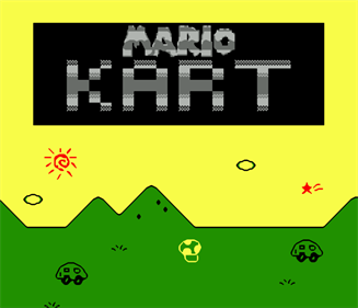 Mario Kart (pacnsacdave) - Screenshot - Game Title (null) - 701x602