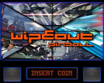WipEout Pinball - Arcade - Marquee (null) - 1280x1024