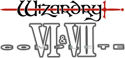 Wizardry VI & VII Complete - Clear Logo (Japan) - 400x185