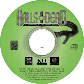 Halls of the Dead: Faery Tale Adventure II - Disc (null) - 786x784