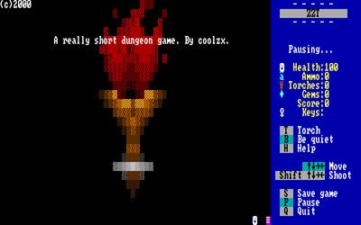 A Really Short Dungeon Game - Screenshot - Game Title (null) - 640x400