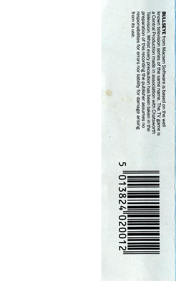 Bullseye - Box - Back (United Kingdom) - 500x798