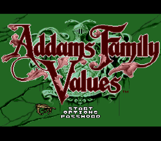 Addams Family Values: Afterlife Edition - Screenshot - Game Title (null) - 256x224