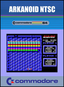 Arkanoid NTSC - Fanart - Box - Front (null) - 798x1072