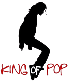 The King of Pop - Clear Logo (null) - 410x483