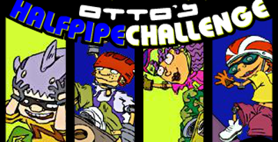 Rocket Power: Otto's Halfpipe Challenge - Screenshot - Game Title (United States) - 316x162