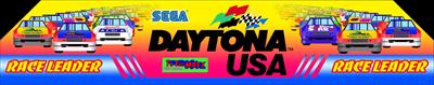 Daytona USA to the MAXX - Arcade - Marquee (null) - 3840x766