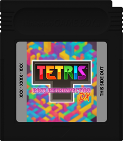 Tetris: Rosy Retrospection DX - Fanart - Cart - Front (null) - 573x654