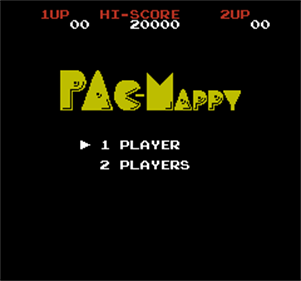 Pac-Mappy - Screenshot - Game Title (null) - 240x224