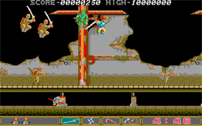 Ninja Spirit - Screenshot - Gameplay (null) - 320x200