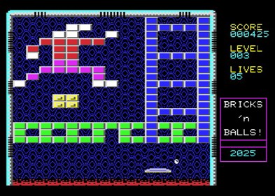 Bricks ‘N Balls - Screenshot - Gameplay (World) - 628x449