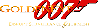 GoldenEye 007: Disrupt Surveillance Equipment - Clear Logo (null) - 2630x754