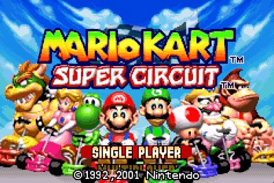 Mario Kart Super Circuit (Freemastered) - Screenshot - Game Title (null) - 474x316
