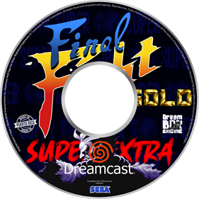 Final Fight GOLD: Super Extra - Fanart - Disc (World) - 960x960