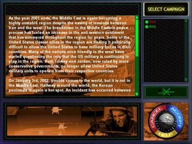 Jane's Combat Simulations F-15 - Screenshot - Game Select - 640x480