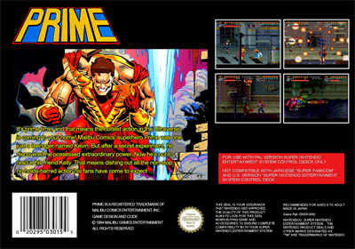 Prime - Fanart - Box - Back (Europe) - 2103x1476