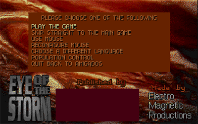 Eye of the Storm - Screenshot - Game Select (null) - 640x400