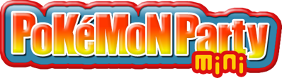 Pokemon Party Mini: Pikachu's Rocket Start - Clear Logo (World) - 602x168